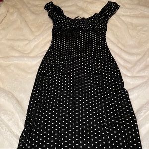 Jane Norman polka dot dress